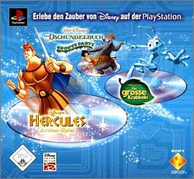 Disney's 3 in 1 - Hercules + Jungle Book GP + A Bug's Life