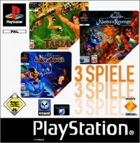 Disney's 3 in 1 - Tarzan + Aladdin  + Emperor's New Groove