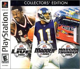 EA Sports 2002 3 in 1 - NBA Live + Madden NFL + NASCAR ...