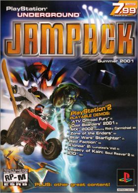 Jampack - Summer 2001 - PlayStation Underground