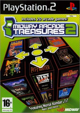 Midway Arcade Treasures 2 (II) - Includes 20 Arcade Games !