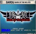 Garou - Mark of the Wolves