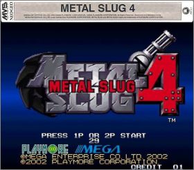 Metal Slug 4 (IV)