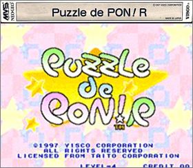 Puzzle de Pon ! R