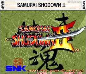 Samurai Shodown 2 (II, Shin Samurai Spirits - Haohmaru ...)