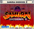 Samurai Shodown 3 (III, Samurai Spirits - Zankuro Musouken)
