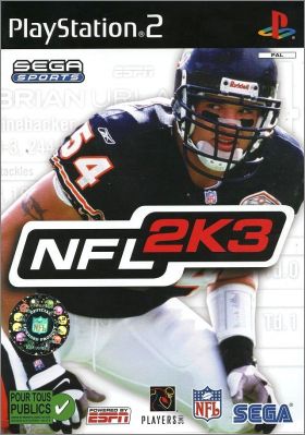 NFL 2K3 (Sega Sports...)