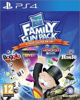 Hasbro Family Fun Pack - 4 Jeux Cultes en Un