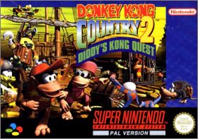 Donkey Kong Country 2 (II) - Diddy's Kong Quest (Super...)