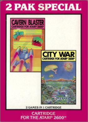 2 Pak Special Magenta: Cavern Blaster / City War