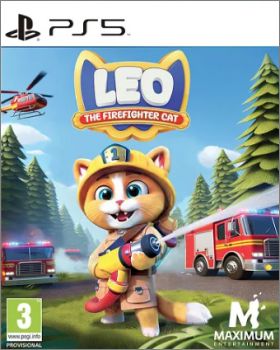 Leo the Firefighter Cat