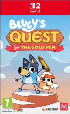 Bluey's Quest for the Gold Pen