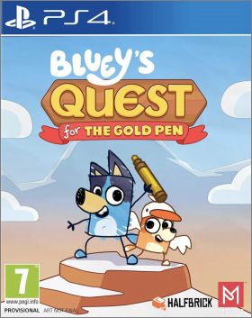 Bluey's Quest for the Gold Pen