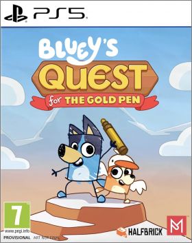 Bluey's Quest for the Gold Pen