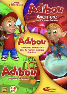 Adibou: Aventure dans le corps humain + D�couvre la nature