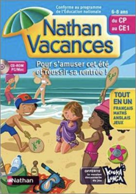 Nathan Vacances - CP-CE1 (6/8 sans)