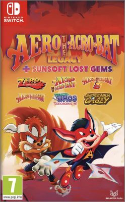 Aero The Acro-Bat Legacy + Sunsoft Lost Gems