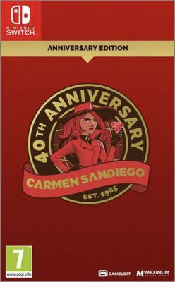 Carmen Sandiego 40th Anniversary Edition
